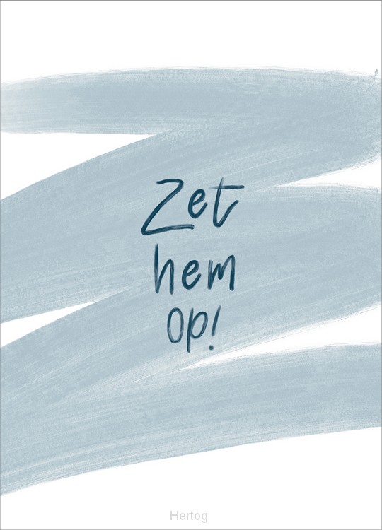 Kaart Zet hem op
