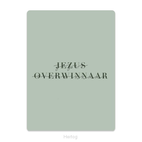 Jezus overwinnaar