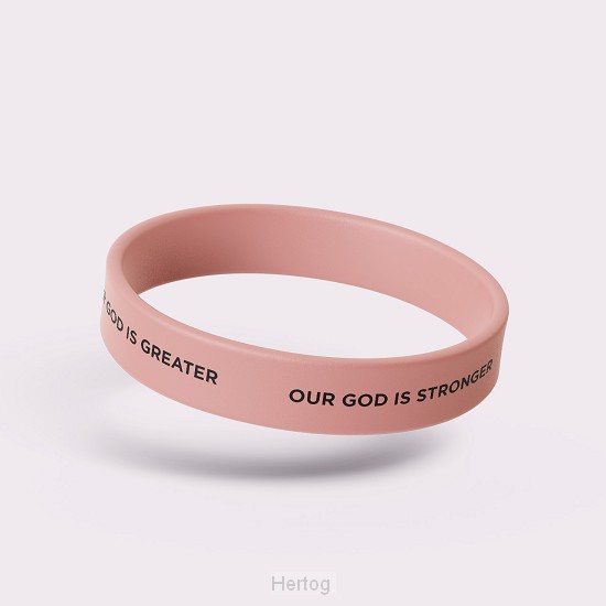 Armband our God is greater