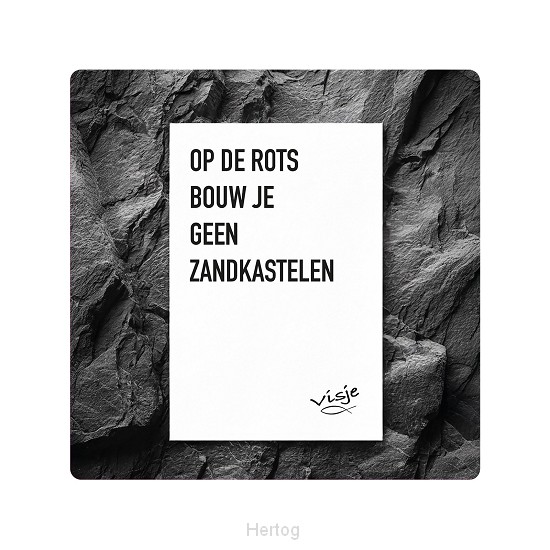 Visje bordje Zandkastelen