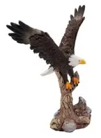 Sculpture Eagle with open wings 11cm