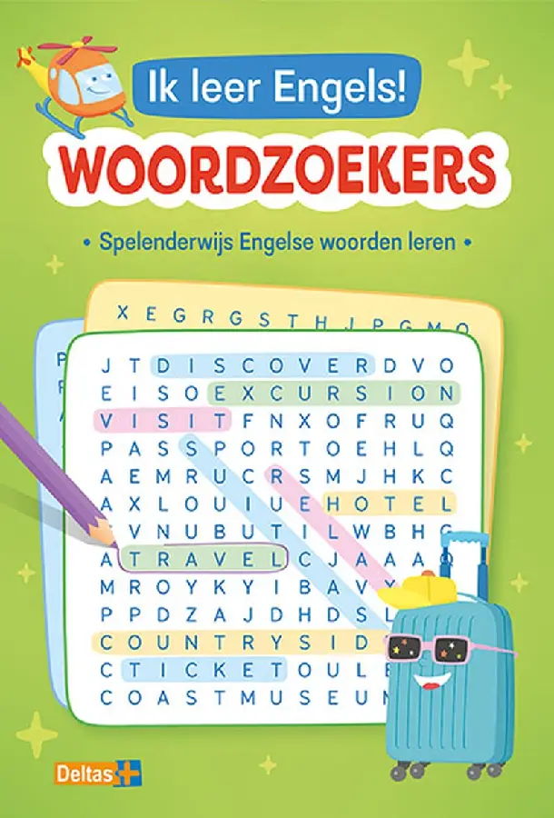 Ik leer engels! woordzoekers
