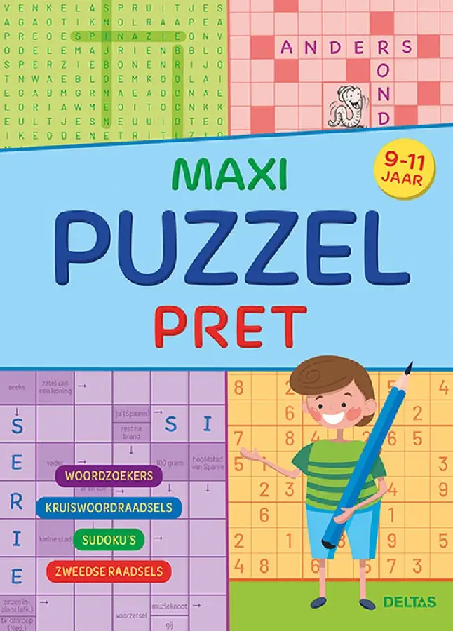 Maxi puzzelpret 9-11 jaar