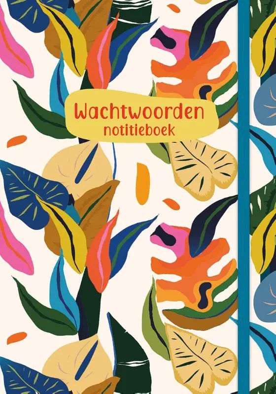 Wachtwoorden notitiebk - Vibrant Jungle