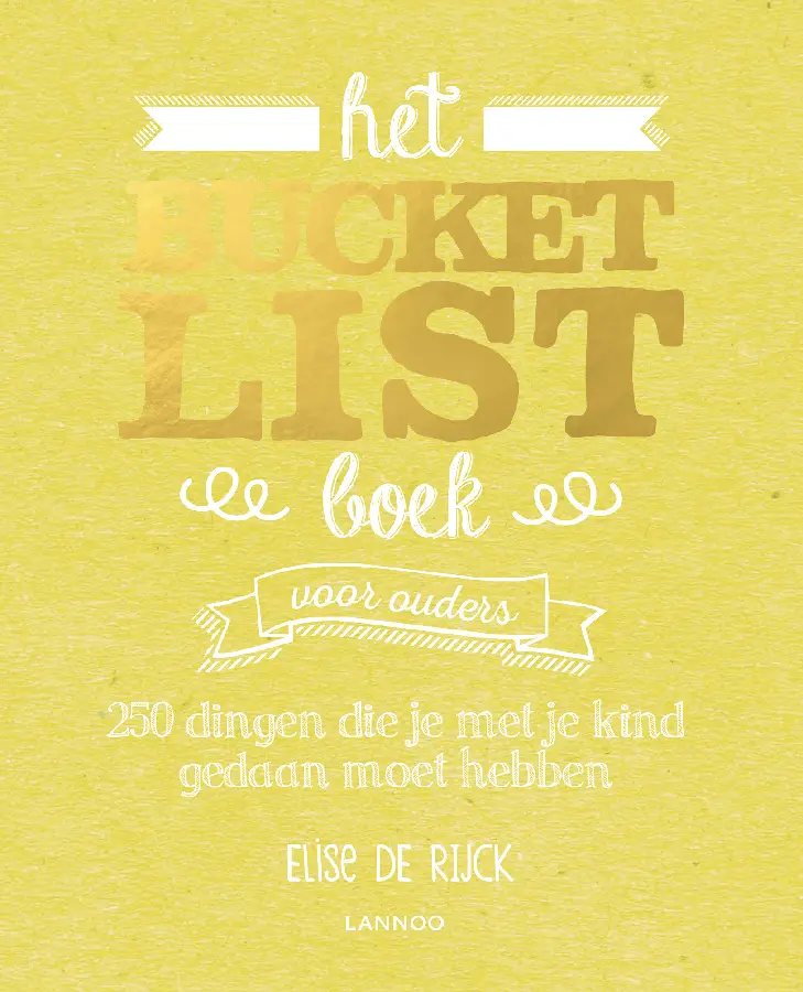 Bucketlist boek voor ouders