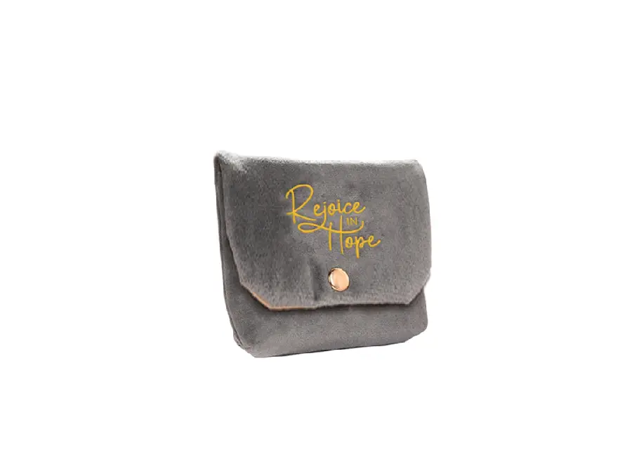 Coin Pouch Rejoice in hope