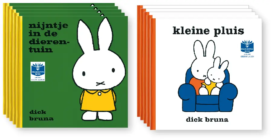 Pakket nijntje in de dierentuin & kleine