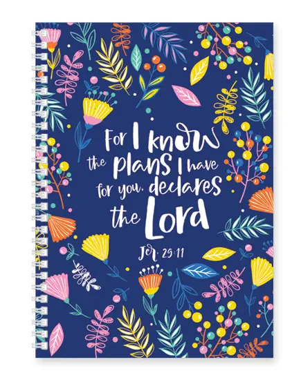 Softcover Journal For I know the plans