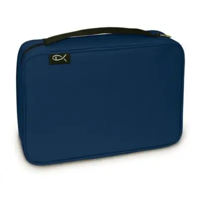 Basic Biblecover Large Navy