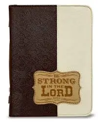 Biblecover Be Strong Medium