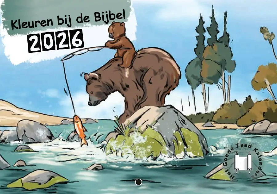 Kalender 2026 kleuren bij de bijbel