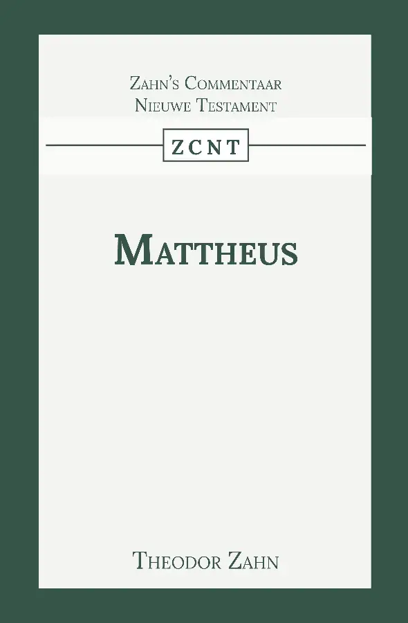 Kommentaar op het Evangelie van Mattheus