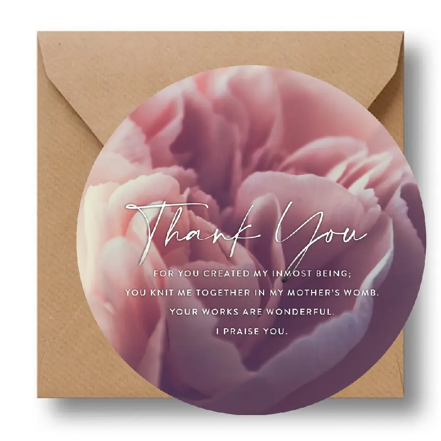 Cirkelcadeau thank you