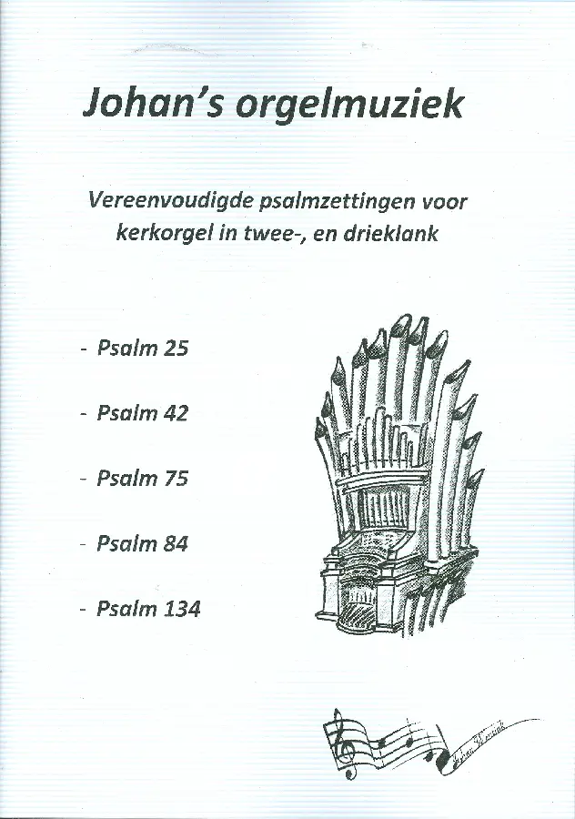 Psalmzetting dl 1 kerkorgel 2+3klank