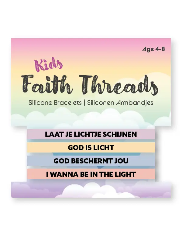 Geloofsarmbandjes - glow in the dark