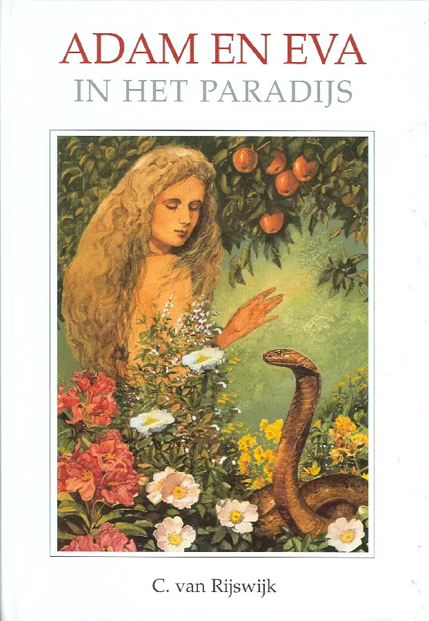 Adam en eva in het paradijs