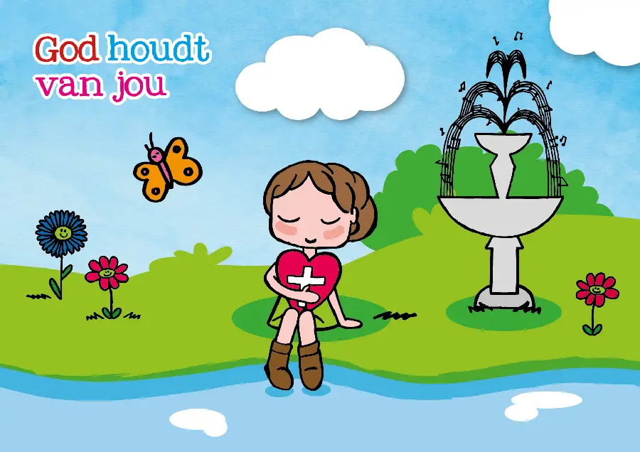 Kaart God houdt van jou