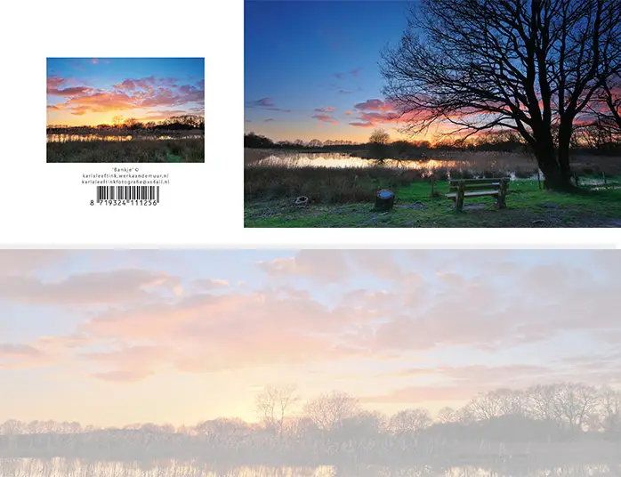 Panoramawenskaart zt bankje