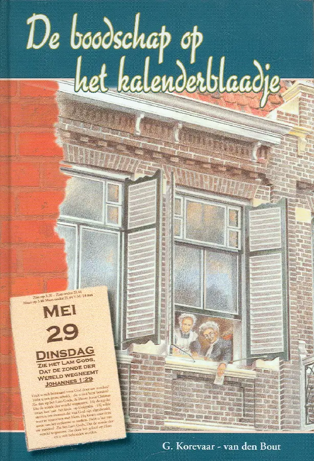 Boodschap op het kalenderblaadje