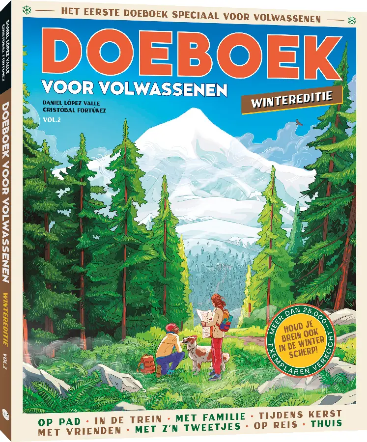 Doeboek voor volwassenen wintereditie