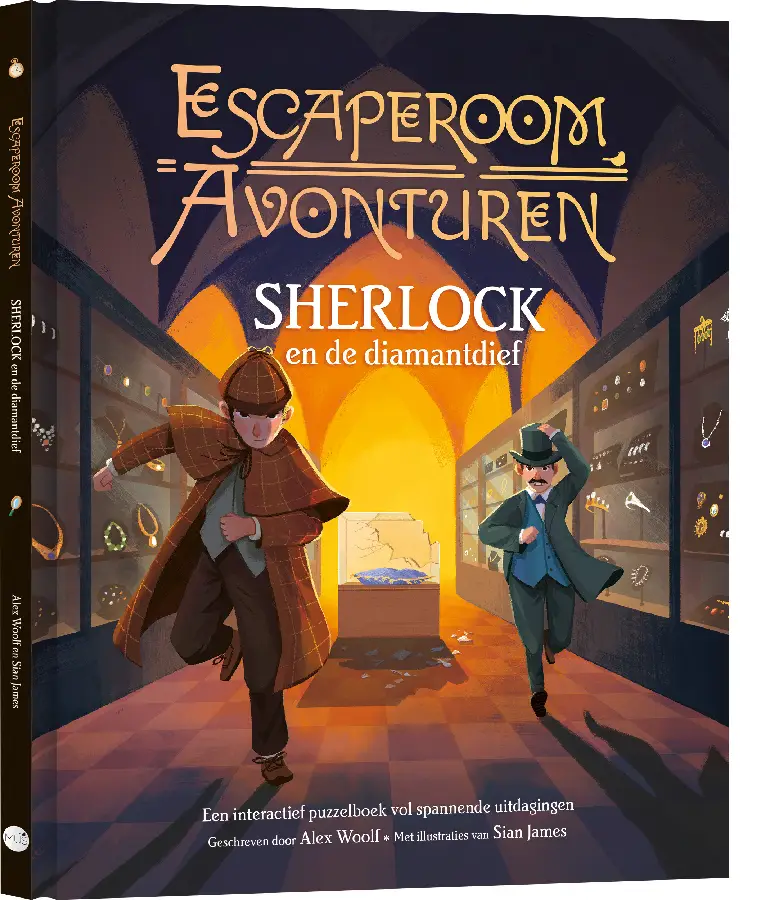 Escape room avonturen: sherlock en de di