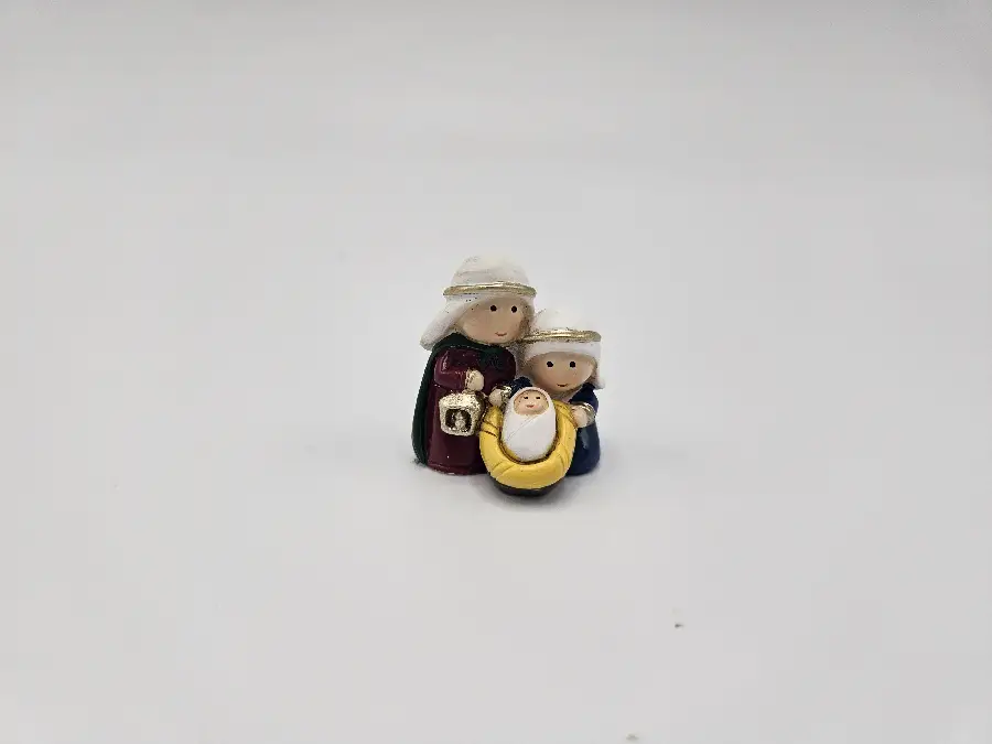 Nativity Joseph Mary Baby Jesus 3,5cm