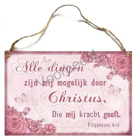 Alle dingen zijn mogelijk door Christus