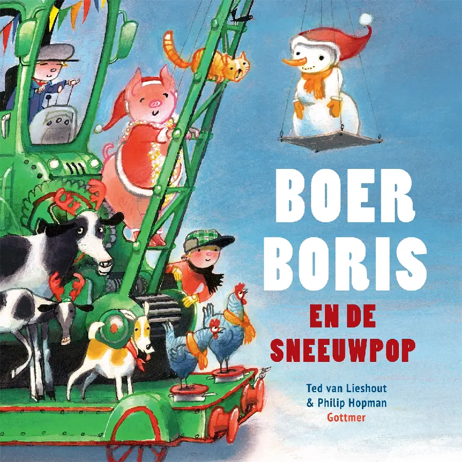 Boer boris en de sneeuwpop