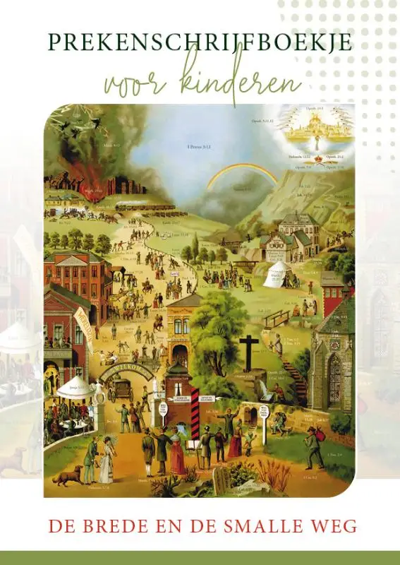 Prekenschrijfboekje voor kinderen brede