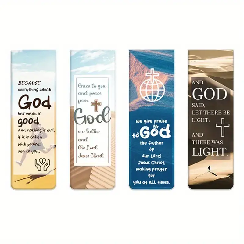 Magnetic bookmarks (4) I thank God