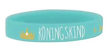 Siliconen armband Koningskind