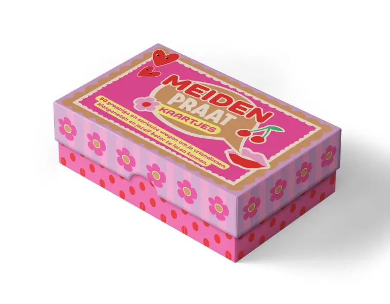 MEIDEN / Meidenpraat gesprekskaartjes